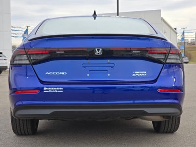 2025 Honda Accord Hybrid Sport