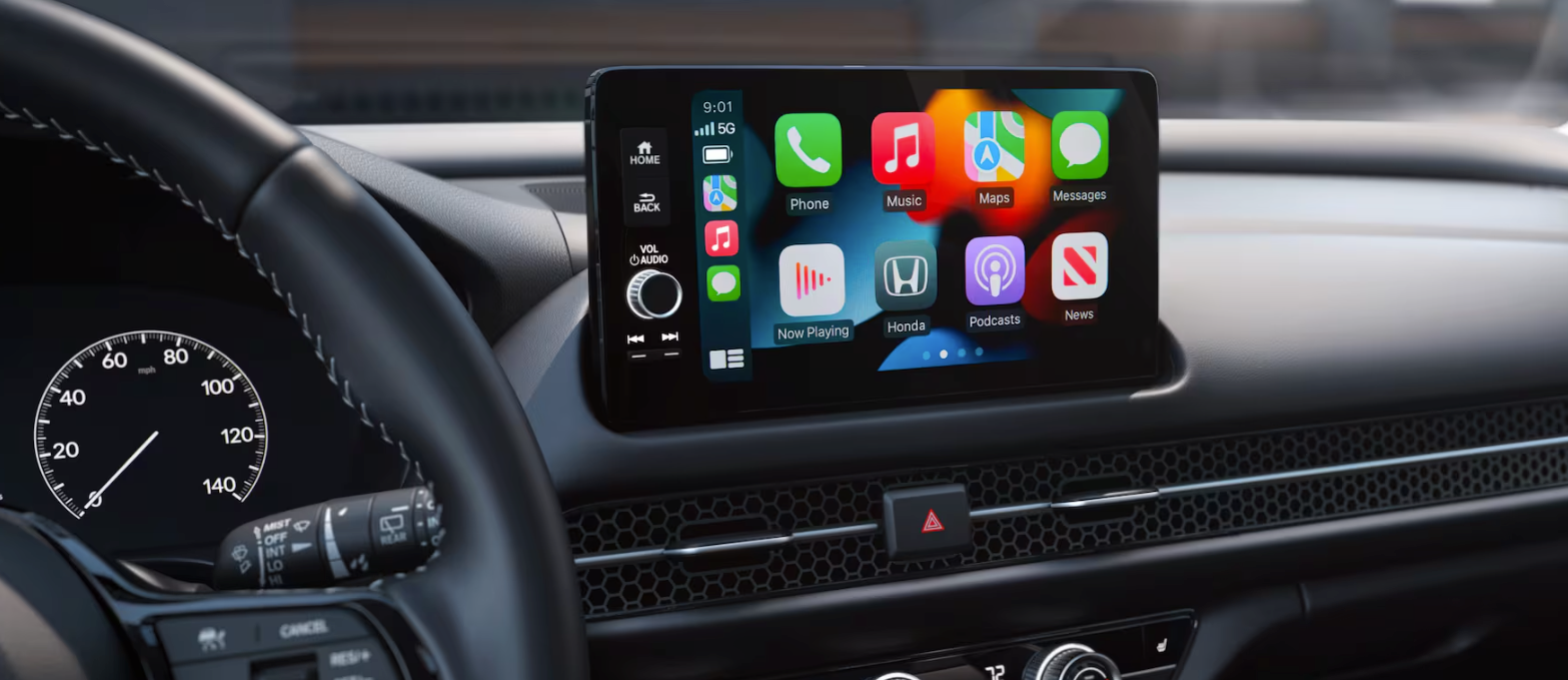 Apple CarPlay® inside the 2025 Honda HR-V Near Athens, OH