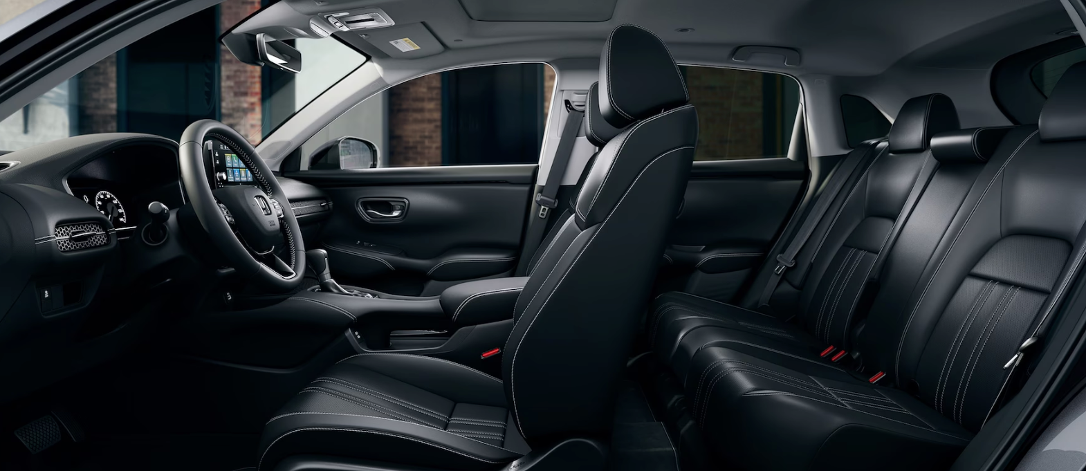 Interior of the 2025 Honda HR-V near Williamstown, WV