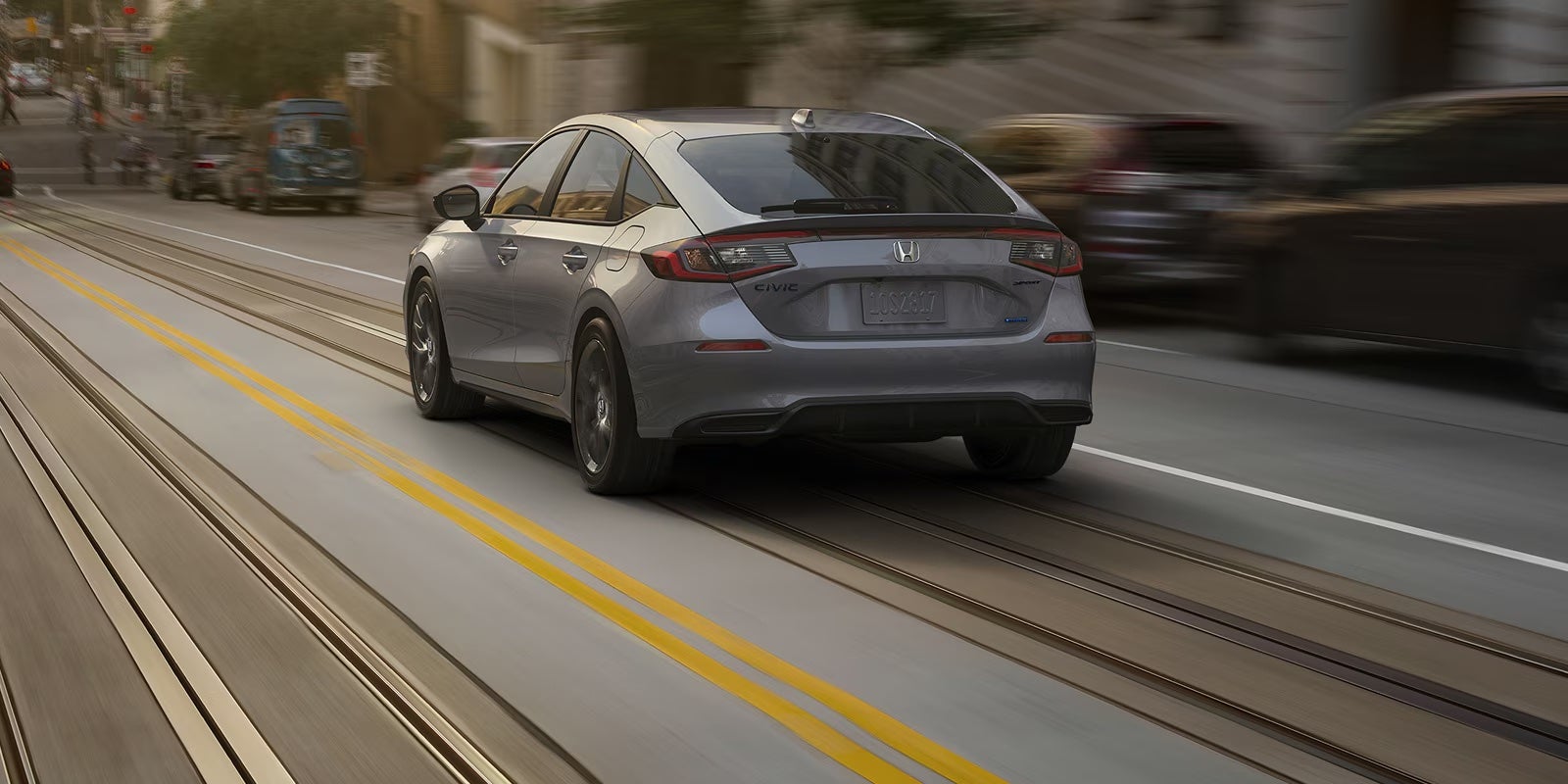 Gray 2026 Honda Civic Hatchback for sale near Newport, OH