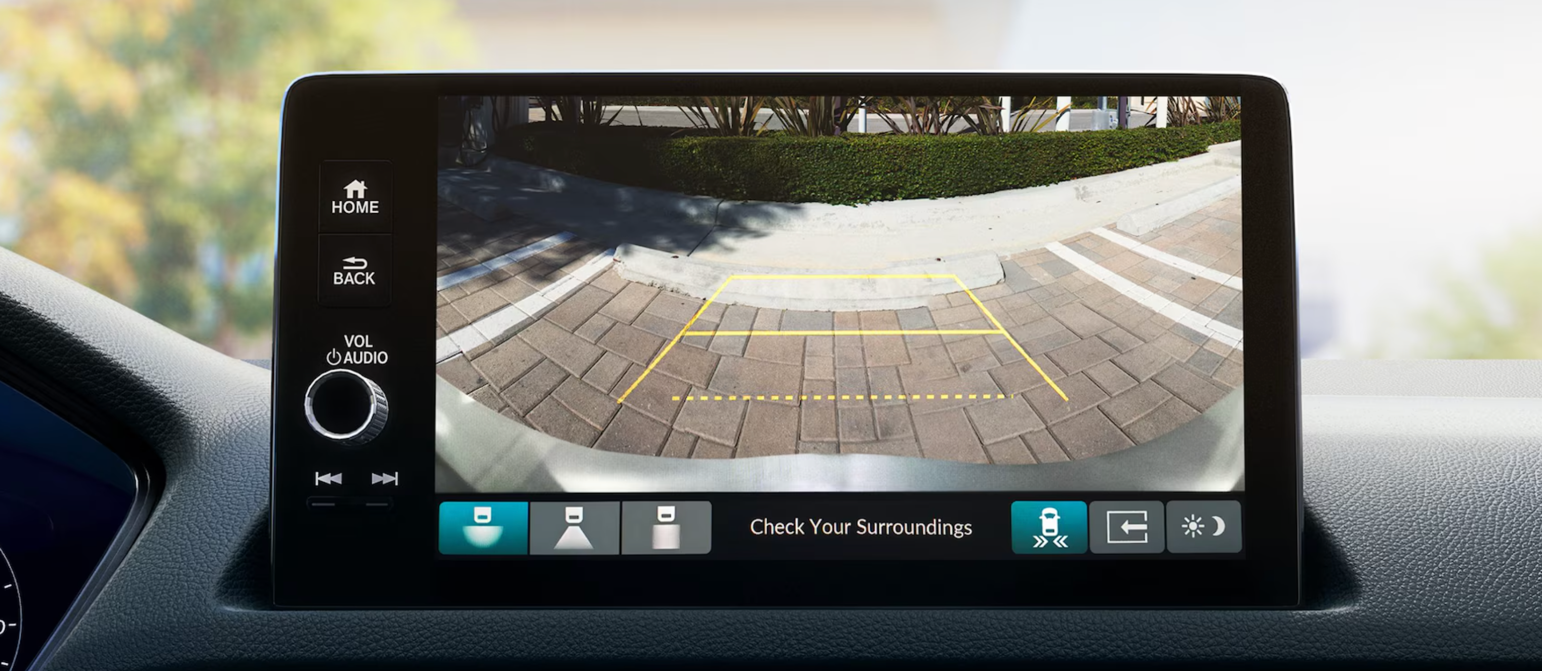 Screen inside the 2025 Honda Civic Sedan near Athens, OH