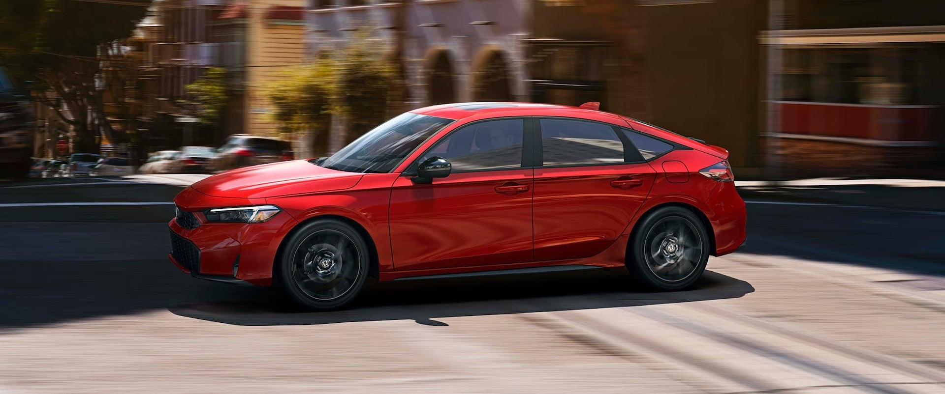 Red 2026 Honda Civic Hatchback for sale near Newport, OH