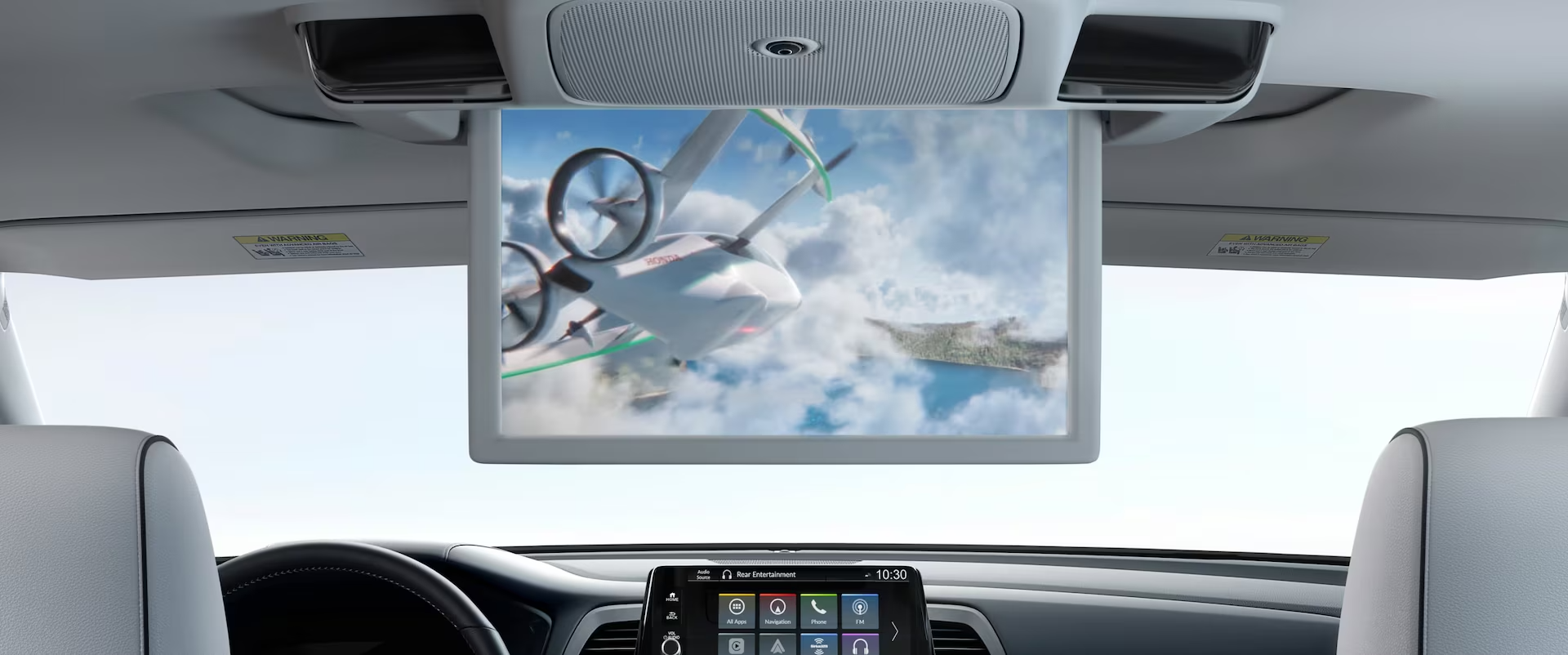 2026 Honda Odyssey rear entertainment system - available near Williamstown, WV