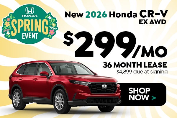 New 2026 Honda CR-V EX AWD