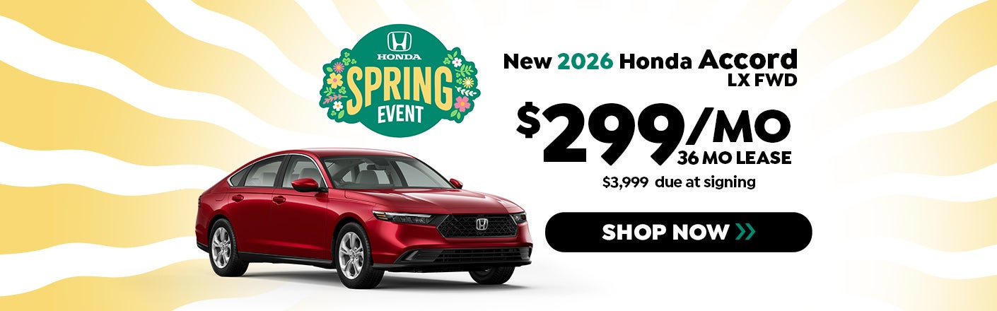New 2026 Honda Accord LX FWD offer in Parkersburg, WV