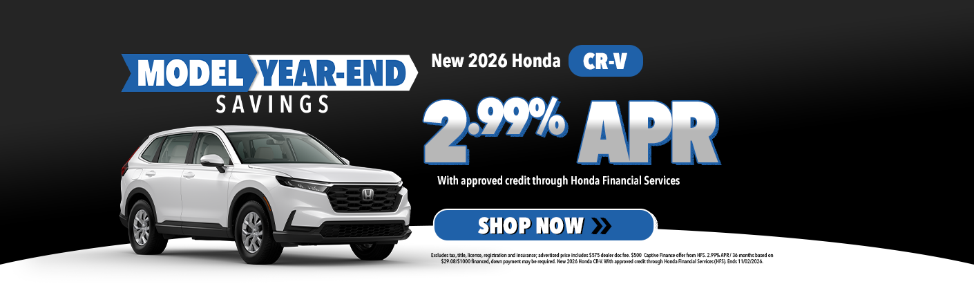 New 2026 Honda CR-V offers in Parkersburg, WV