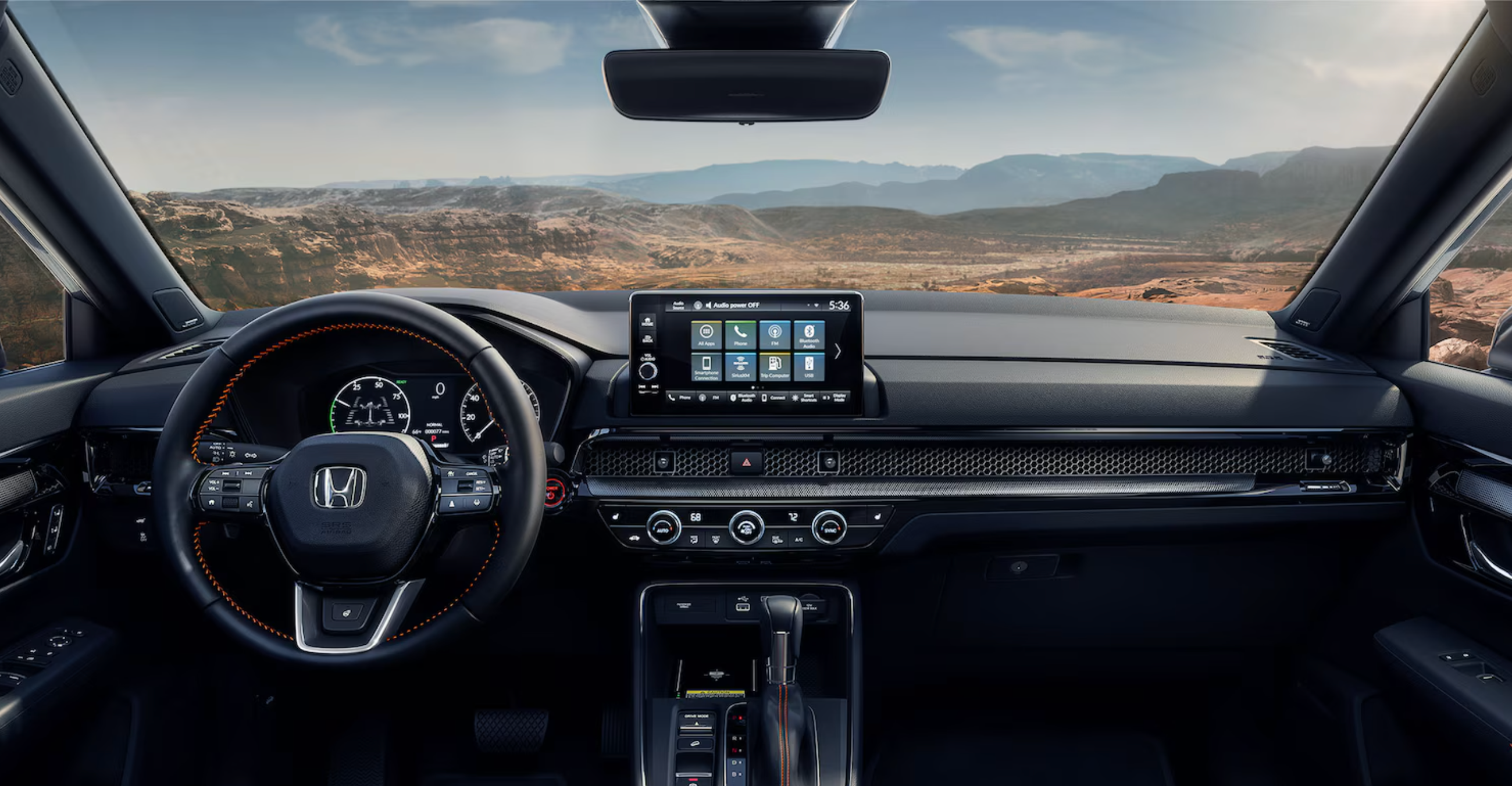 New 2025 Honda CR-V interior for sale near Athens