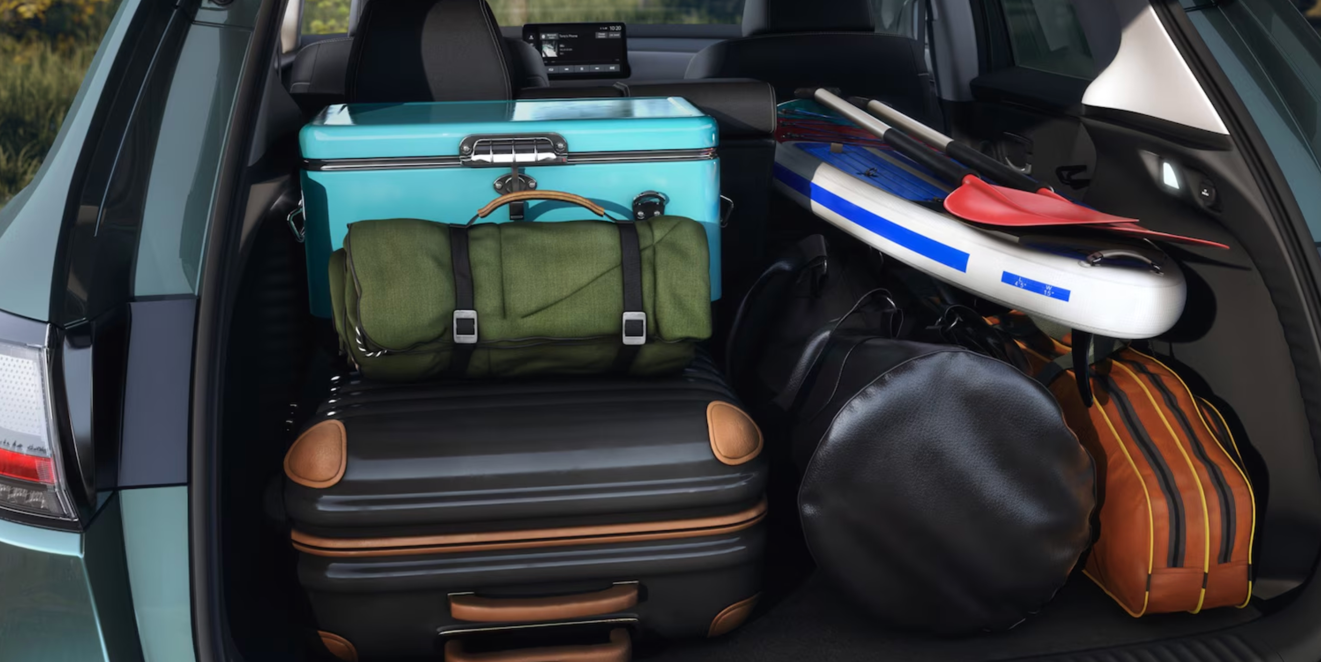 The 2026 Honda HR-V EX-L in Nordic Forest Pearl with Black Leather Interior for sale near Athens