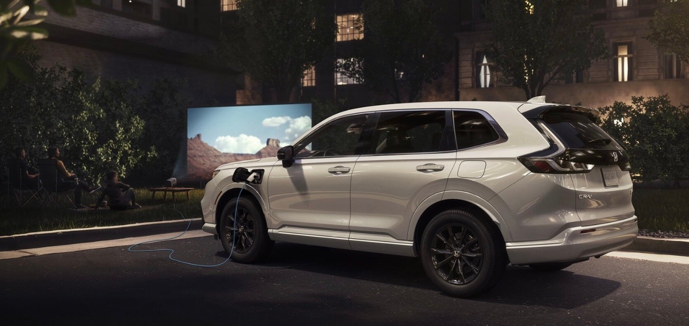 New blue 2025 Honda CR-V e:FCEV in Parkersburg, WV