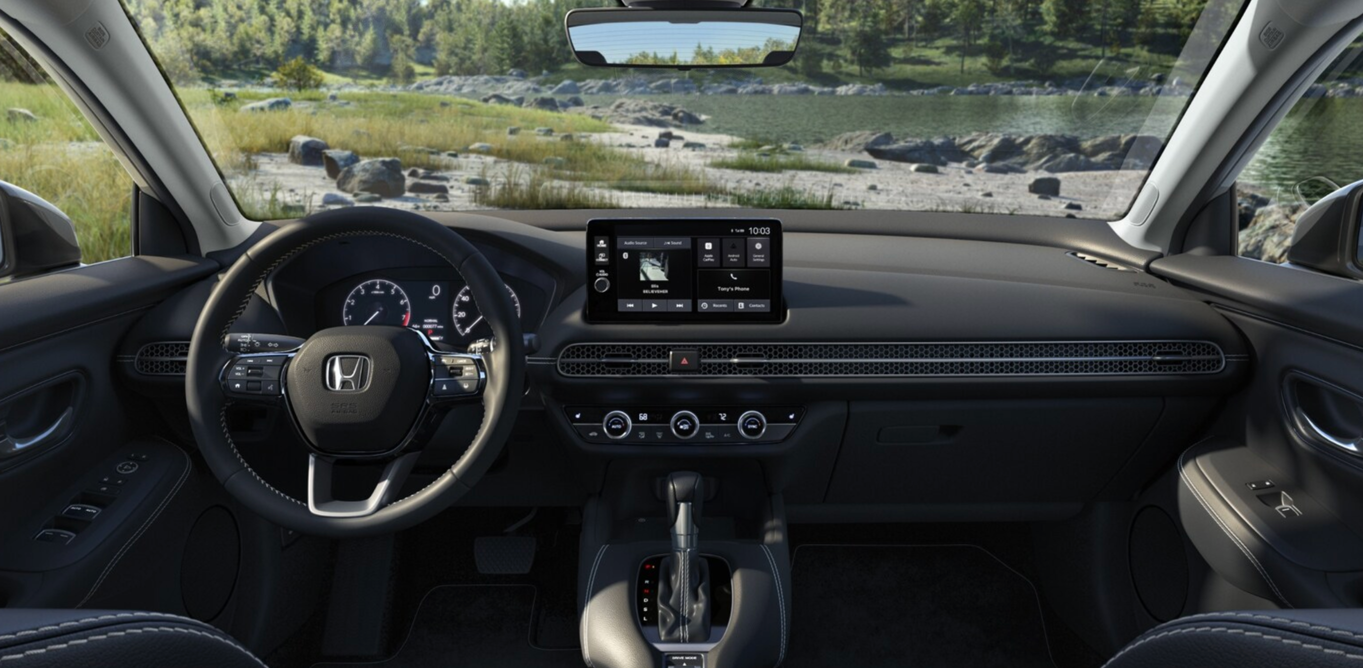 Interior of new 2026 Honda HR-V for sale near Athens, OH