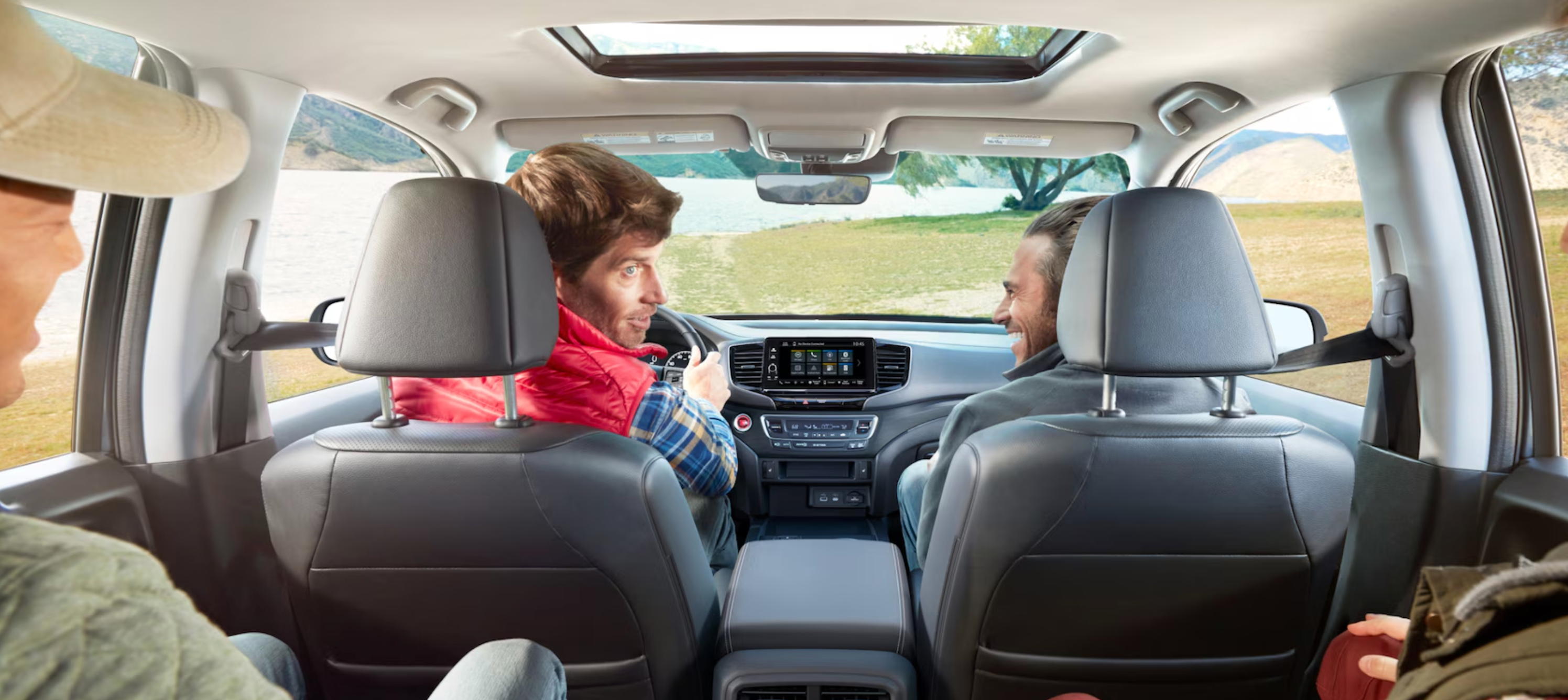 2026 Honda Ridgeline RTL shown with Black Leather for sale near Athens